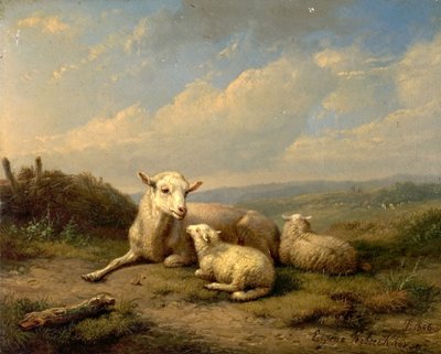 Les Jumeaux, 1846 - Eugene Joseph Verboeckhoven